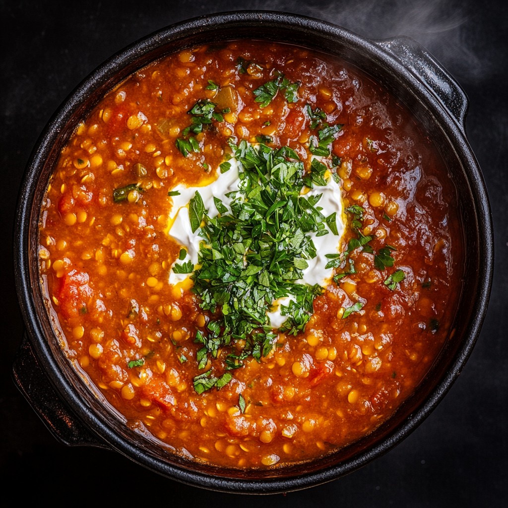 Tomato Lentil Soup